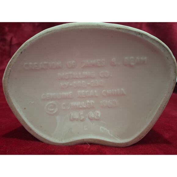 Jim Beam Elephant Clown Beamstrophy Whiskey Decanter – Regal China 1960s - Picture 8 of 8